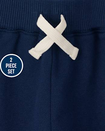 Conjunto de 2 piezas Colorblock para niños pequeños