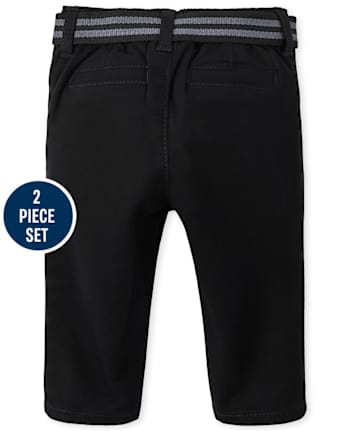 Baby Boys Matching Family Plaid Flannel 2-Piece Set