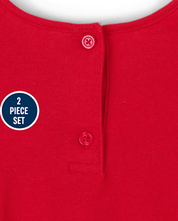 Toddler Girls Eyelet 2-Piece Set