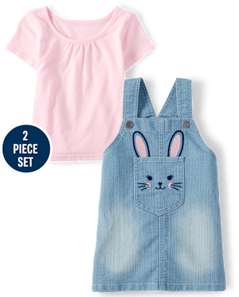 Toddler Girls Bunny 2-Piece Set