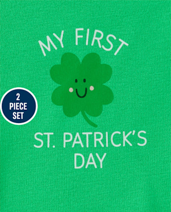 Baby First St. Patrick's Day 2-Piece Playwear Set