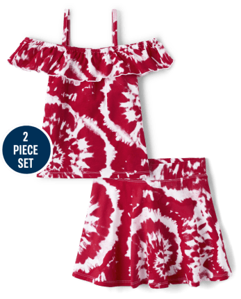 Girls Tie Dye 2-Piece Set