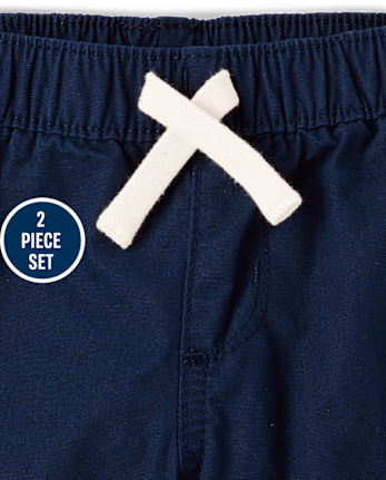 Baby Boys Matching Family Floral Bodysuit Outfit Set