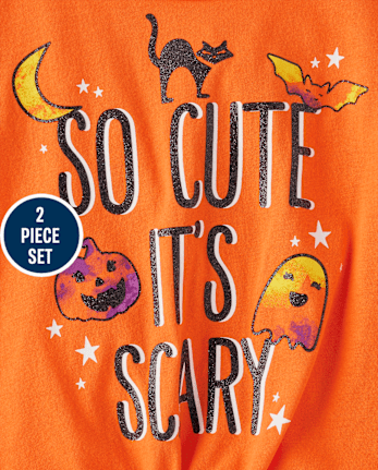 Toddler Girls Halloween 2-Piece Set