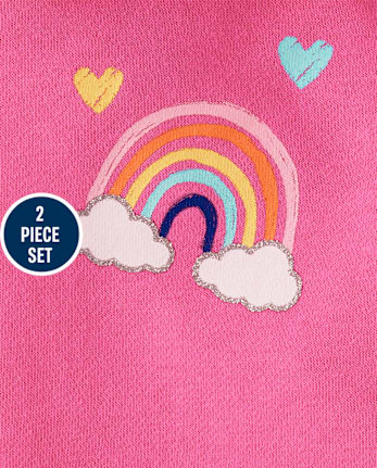 Toddler Girls Rainbow 2-Piece Set