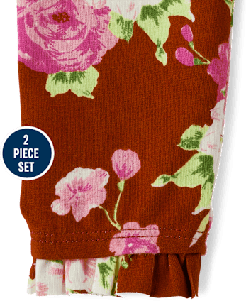 Toddler Girls Floral 2-Piece Set
