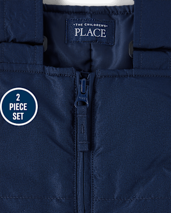 Toddler Boys Colorblock 2-Piece Snow Set