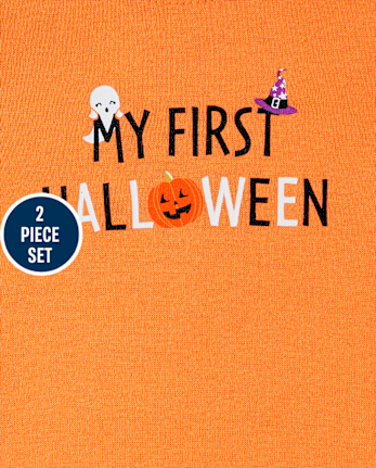 Baby First Halloween 2-Piece Playwear Set