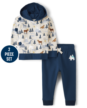 Conjunto de traje de 2 piezas Arctic para bebés y niños pequeños