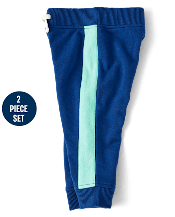Baby And Toddler Boys Construction 2-Piece Outfit Set