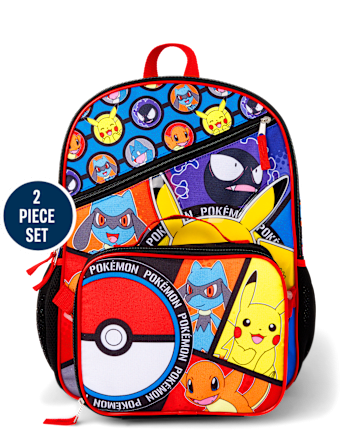 Boys Pokemon Backpack 2-Piece Set