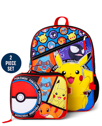 Boys Pokemon Backpack 2-Piece Set