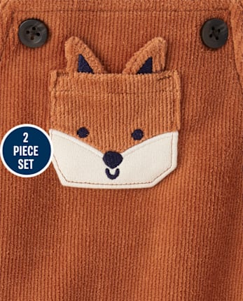 Baby Boys Fox 2-Piece Playwear Set