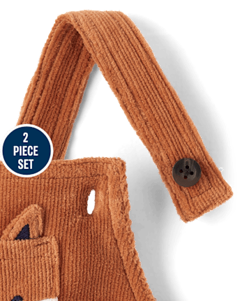 Baby Boys Fox 2-Piece Playwear Set