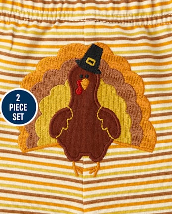Ensemble de jeu 2 pièces Bébé First Thanksgiving