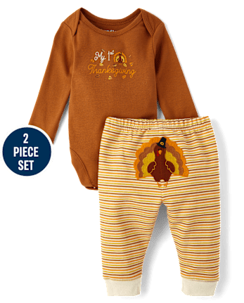 First thanksgiving outfit baby boy shop
