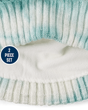 Girls Tie Dye 2-Piece Cold Weather Set