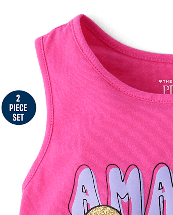 Toddler Girls Amazing 2-Piece Outfit Set
