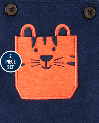 Baby Boys Tiger 2-Piece Playwear Set