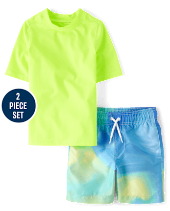 Maillot de bain imprimé maillot dermoprotecteur Garçon