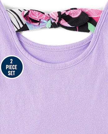 Toddler Girls Animal 2-Piece Outfit Set