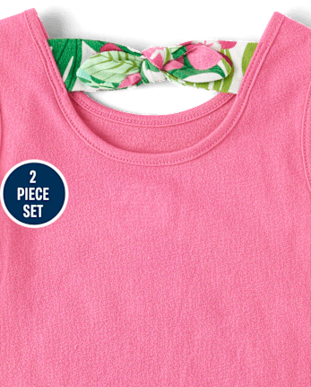 Toddler Girls Animal 2-Piece Outfit Set