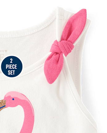 Toddler Girls Animal 2-Piece Outfit Set