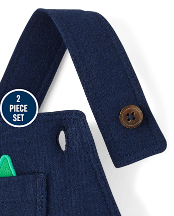 Ensemble de vêtements de jeu 2 pièces pour bébé garçon motif dinosaure
