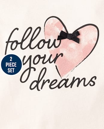 Toddler Girls Dream 2-Piece Outfit Set