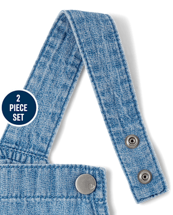 Ensemble jupe-culotte à volants 2 pièces pour petite fille