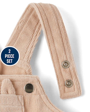 Ensemble de jeu 2 pièces jupe léopard pour bébé fille