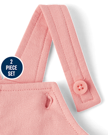 Baby Girls Bow Jumper 2-Piece Playwear Set
