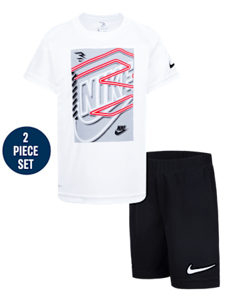 Boys Nike 3BRAND by Russell Wilson Graphic 2-Piece Outfit Set