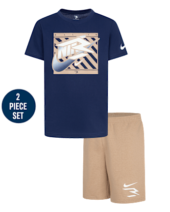 Boys Nike 3BRAND by Russell Wilson Graphic 2-Piece Outfit Set