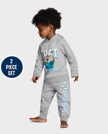 Toddler Boys Messi™ G.O.A.T. Fleece 2-Piece Outfit Set