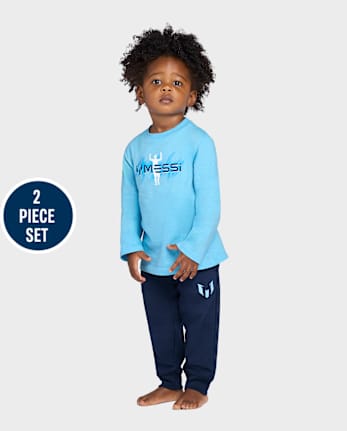 Toddler Boys Messi™ Fleece 2-Piece Outfit Set