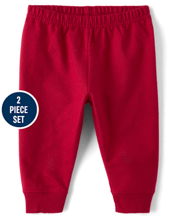 Baby First Christmas 2-Piece Playwear Set