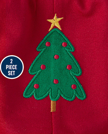 Baby First Christmas 2-Piece Playwear Set