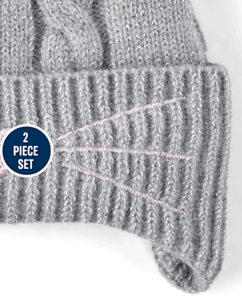 Toddler Girls Cat 2-Piece Cold Weather Set