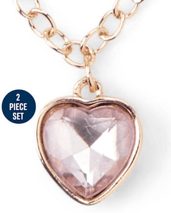 Girls Charm 2-Piece Jewelry Set