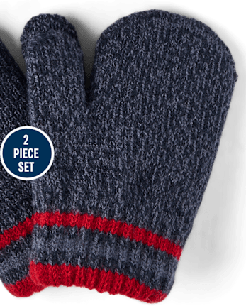 Toddler Boys Fire Truck 2-Piece Cold Weather Set