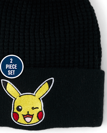 Boys Pokémon Pikachu 2-Piece Cold Weather Set