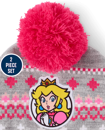 Ensemble 2 pièces pour temps froid Super Mario™ Peach pour filles