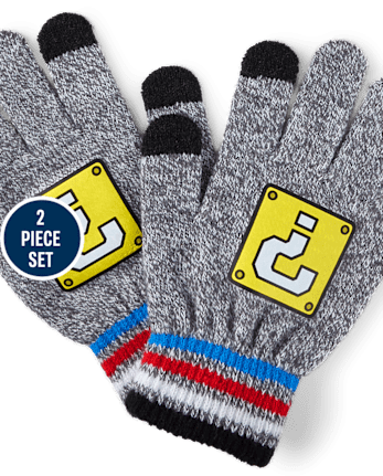 Boys Super Mario 2-Piece Cold Weather Set