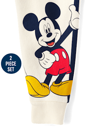Baby And Toddler Boys Mickey Mouse™ 2-Piece Outfit Set