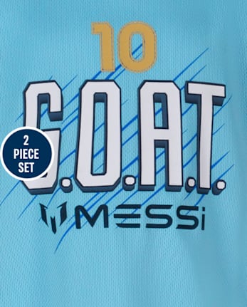 Toddler Boys Messiâ¢ Goat 2-Piece Outfit Set
