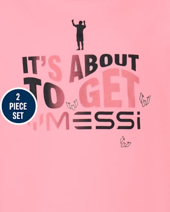 Toddler Boys Messi™ About To Get Messi 2-Piece Outfit Set