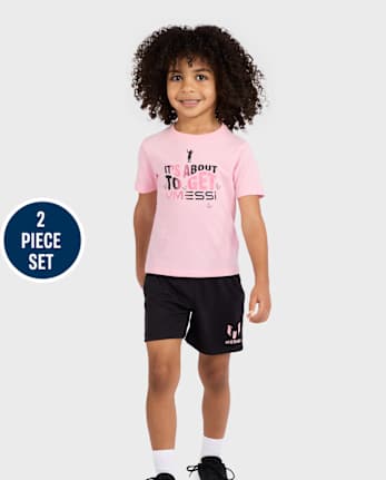 Toddler Boys Messi™ About To Get Messi 2-Piece Outfit Set