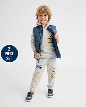Baby And Toddler Boys Blueyâ¢ 2-Piece Outfit Set