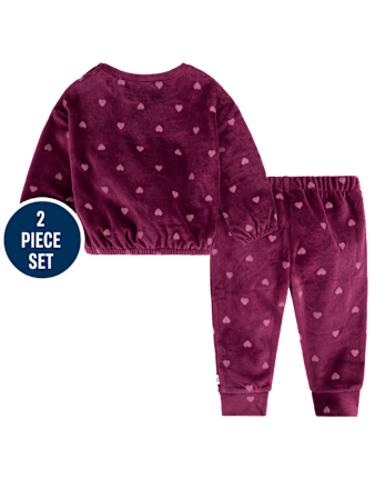 Baby Girls Huggies™ Heart 2-Piece Outfit Set